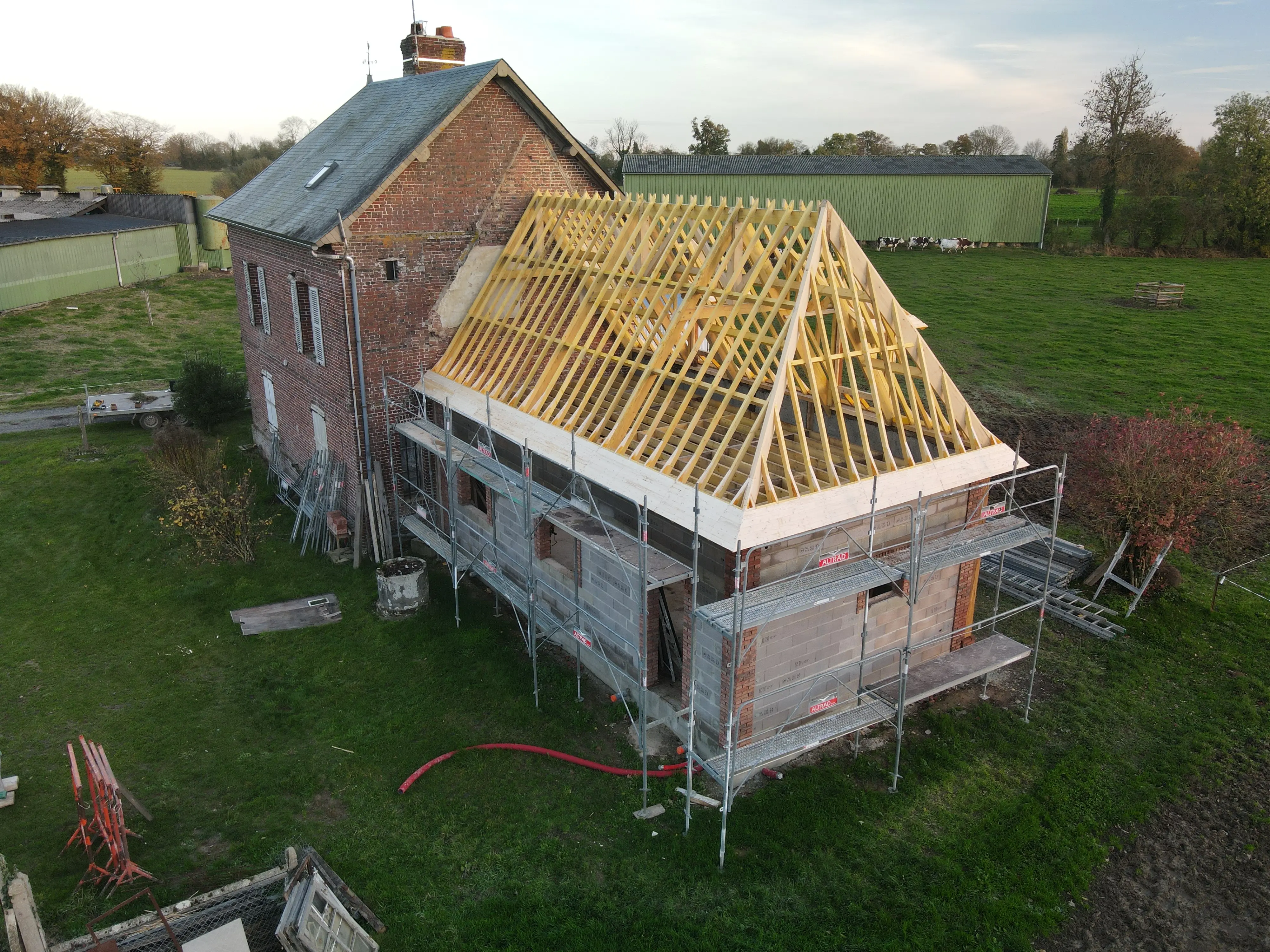 Charpente traditionnelle 5