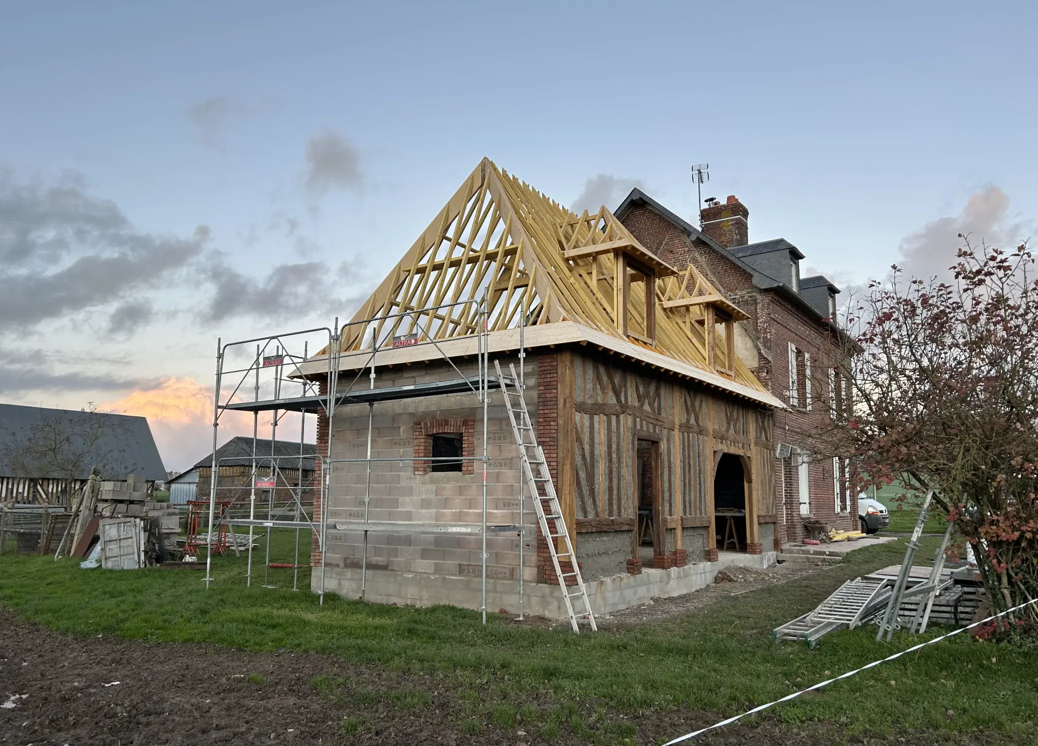 Charpente traditionnelle 3