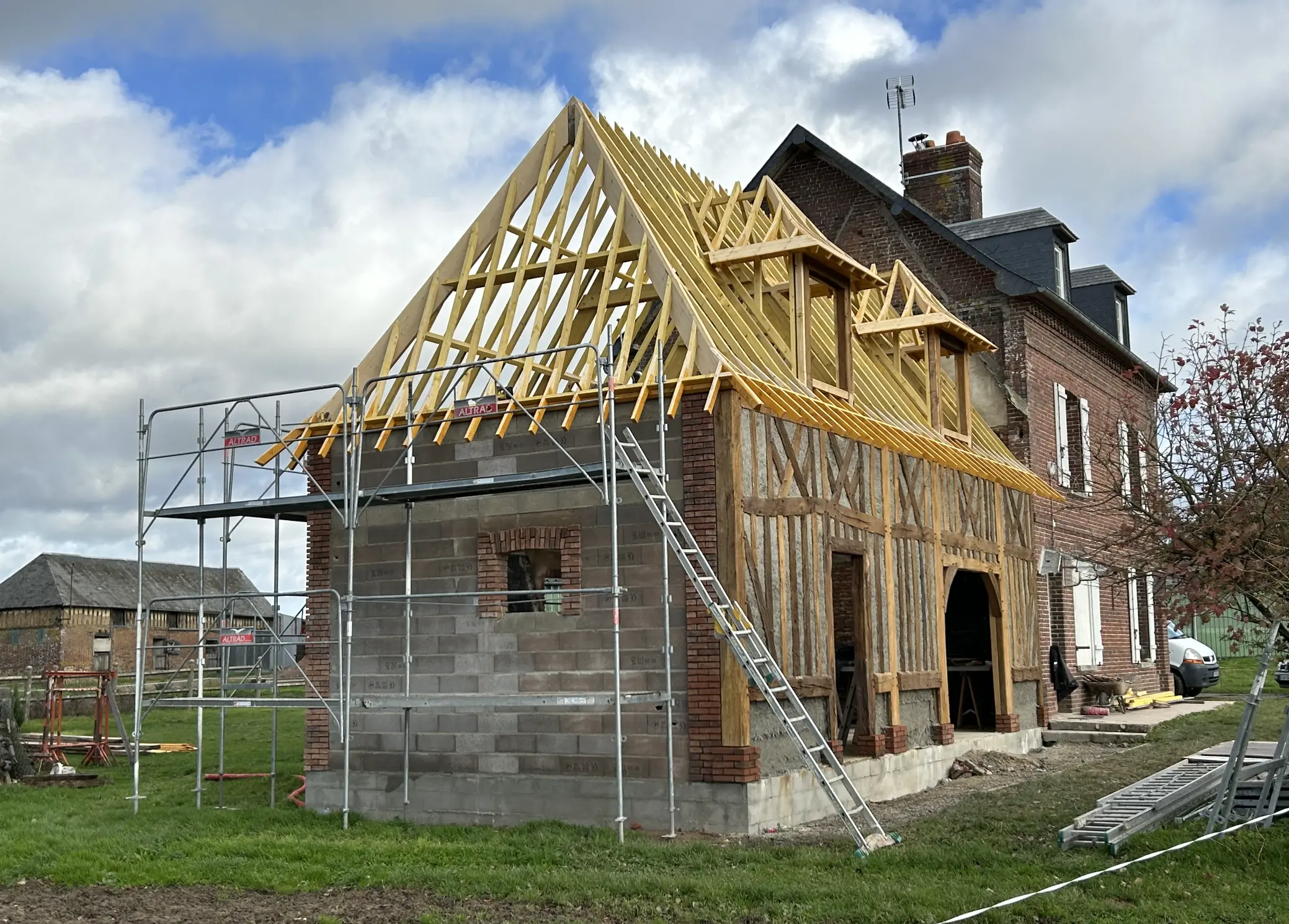 Charpente traditionnelle 5